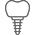 Dental Implant Icon